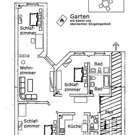 Διαμέρισμα Lage! Im Herzen Von Einbeck! 3 Schlafzimmer, Garten! Άινμπεκ