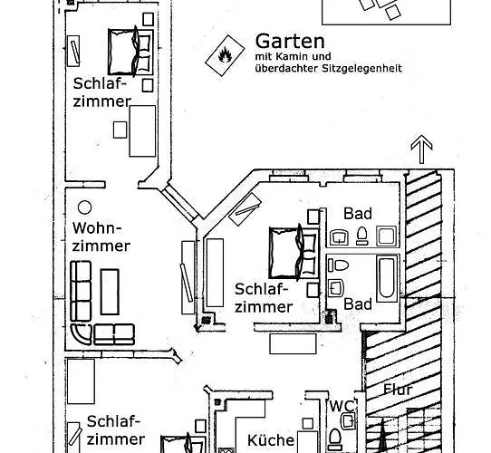 Apartment Exklusives 4* Im Herzen Von Einbeck! 3 Schlafzimmer, Garten! Einbeck